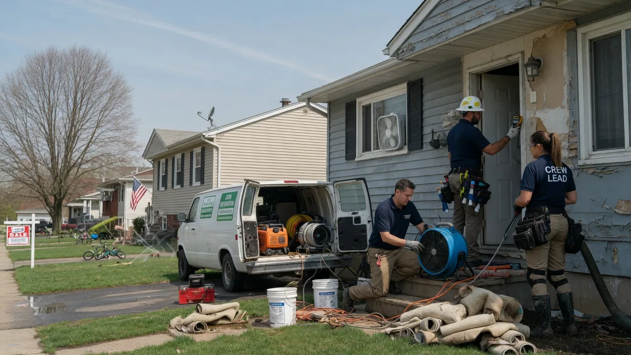Flood Cleanup in Stockdale, PA near me
